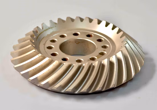 차동 전달계 기어박스 OEM 큰 벌레 박차 나선형 링 및 피니언 트럭 기어를 위조하는 정밀 자동 예비 섀시 부품